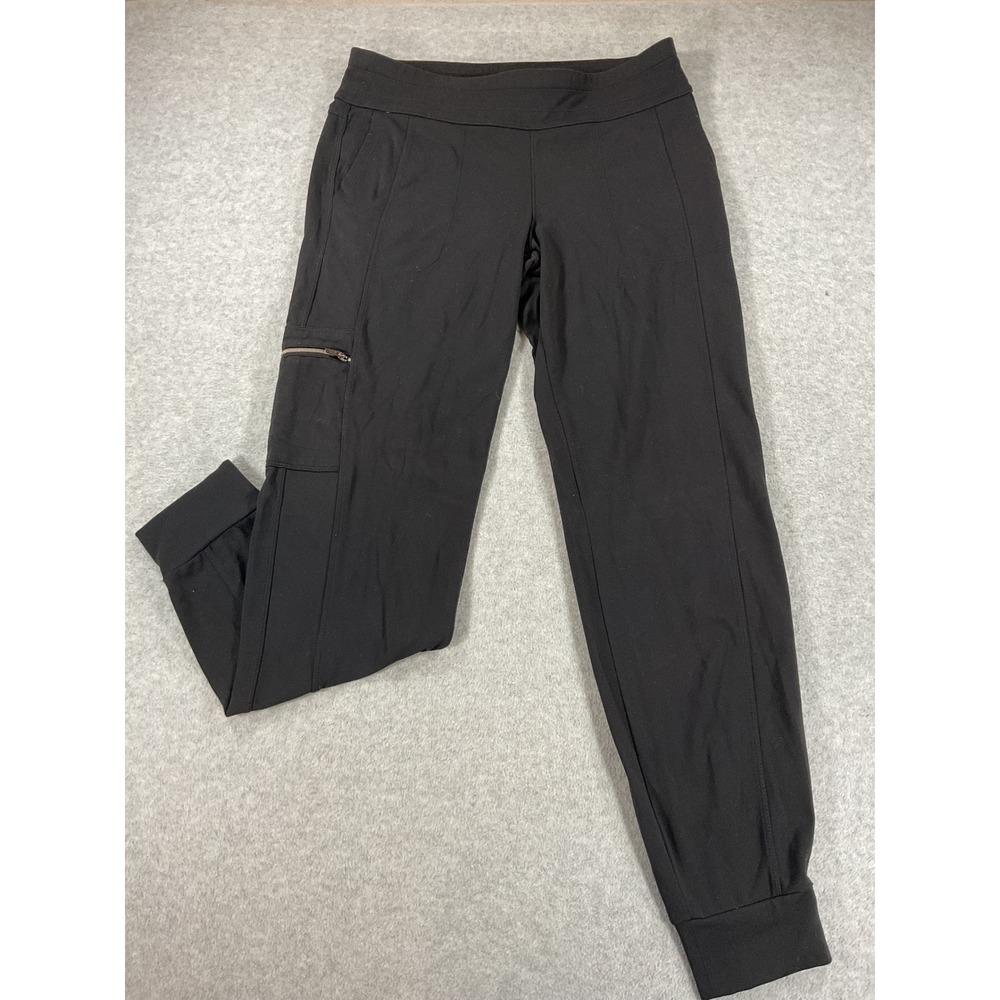 Athleta Trekkie North Joggers Black Cargo Hiking Pants Womens Small 2662